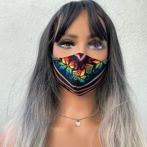 Beautiful Unique Handmade Masks ✨ Sarape Stripe Mask 🍎👸🏻✨